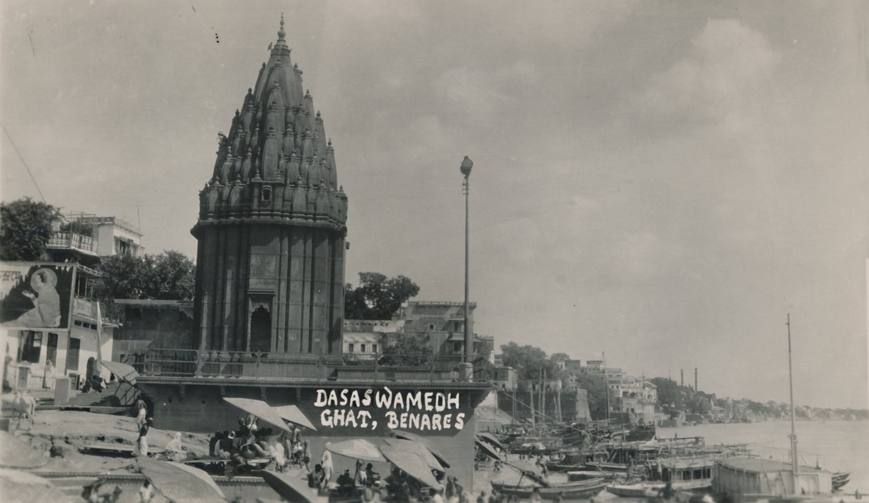 Dasaswamedh Ghat, Benares. av Unbekannt