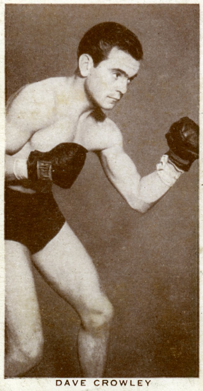 Dave Crowley , britisk bokser, 1938 av Unbekannt