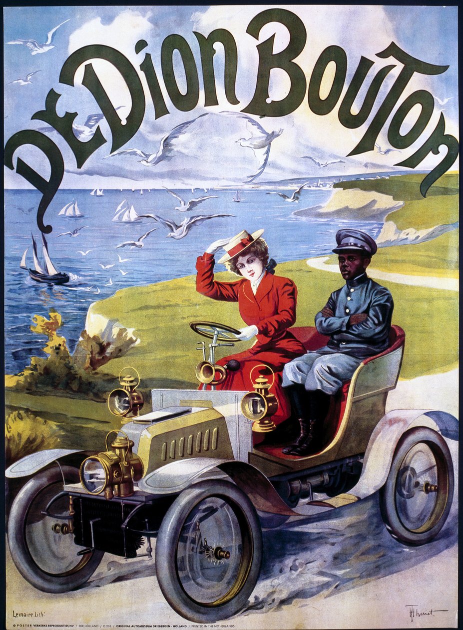 De Dion Bouton, plakat, ca 1910 av Unbekannt