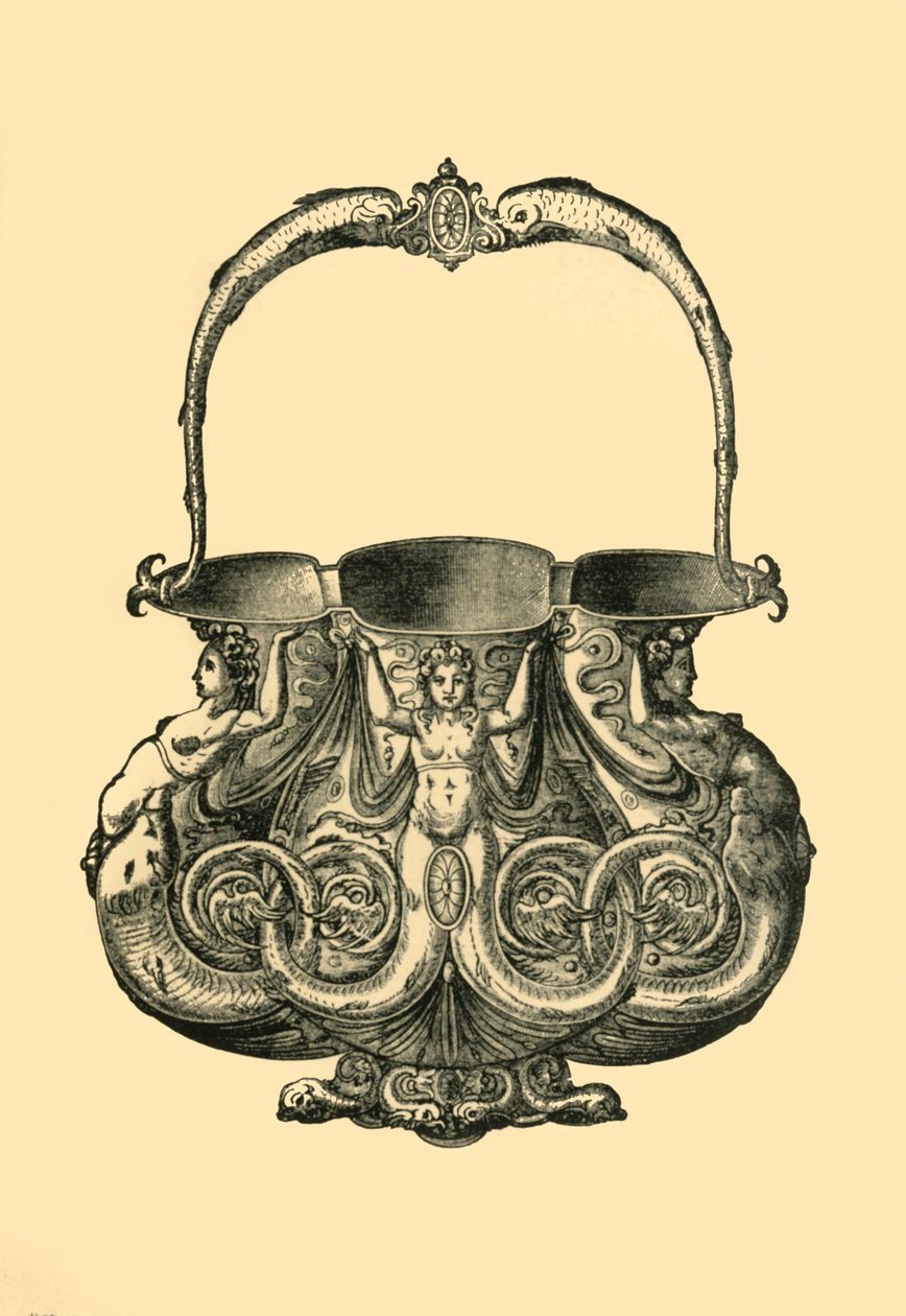 Dekorativ gjenstand, 1881. av Unbekannt
