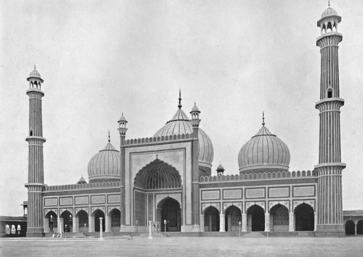 Delhi. The Jumma Musjid, c1910. av Unbekannt