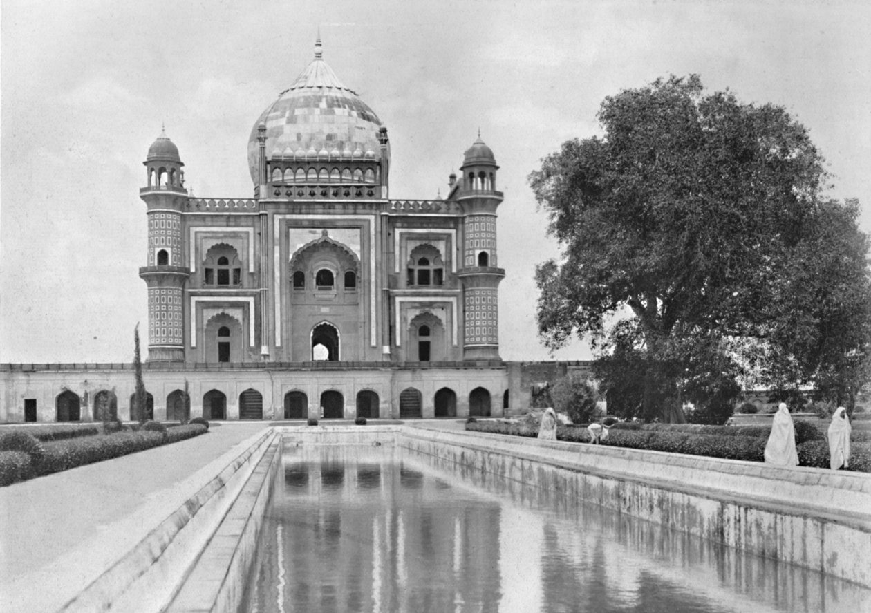 Delhi. Graven til Safdar Jung, c1910. av Unbekannt