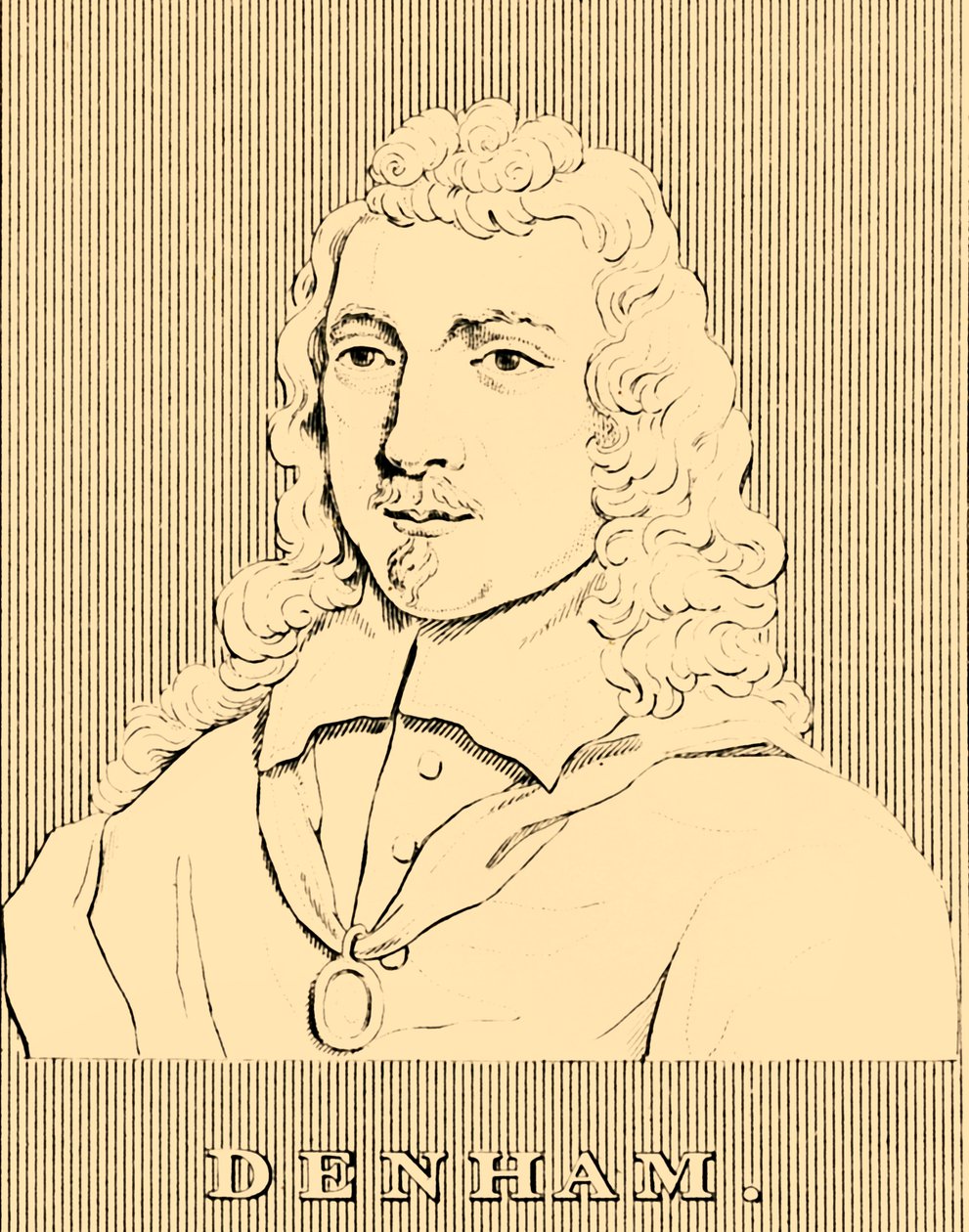 Denham, c1614-1669, 1830. av Unbekannt