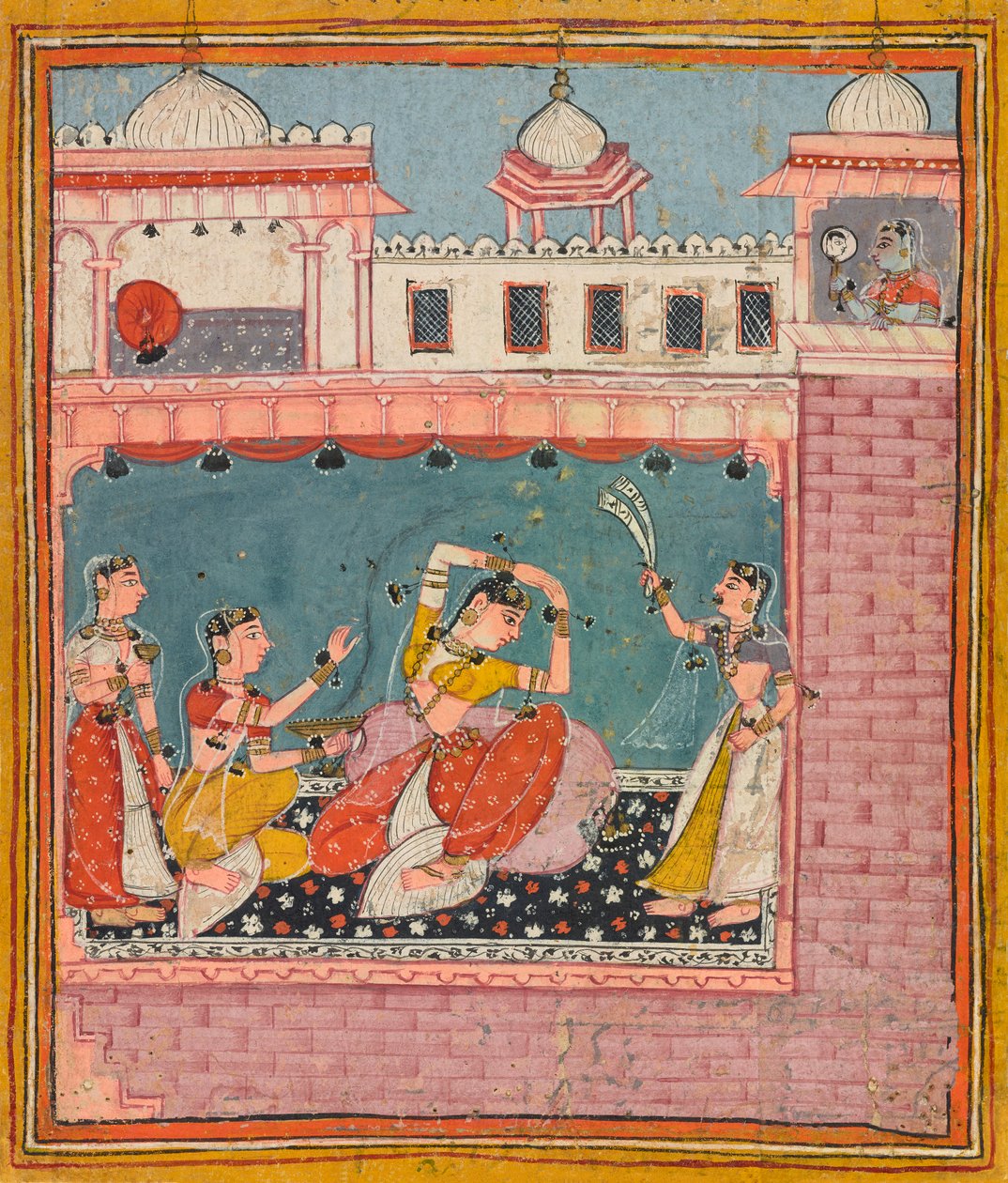 Desavarati Ragini, ca. 1630. av Unbekannt