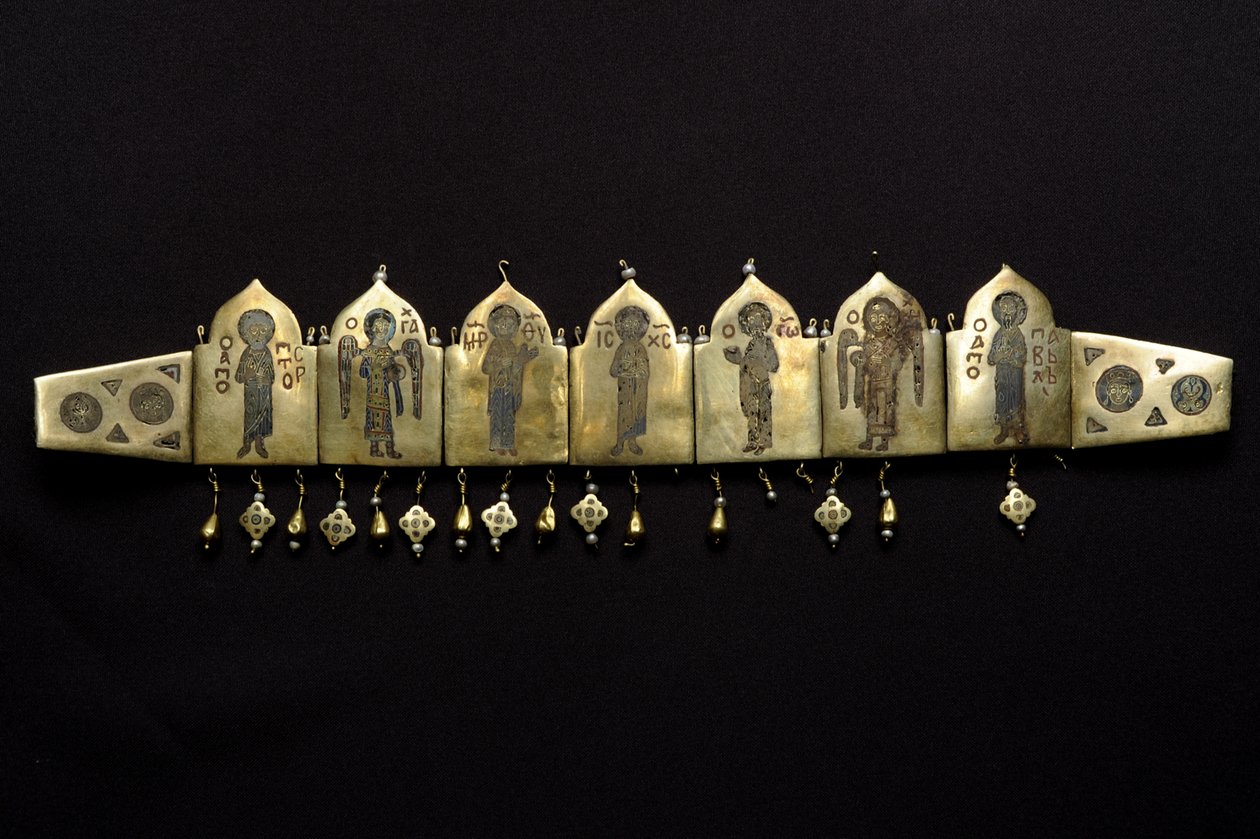 Diadem with the Deesis, 1100-tallet av Unbekannt