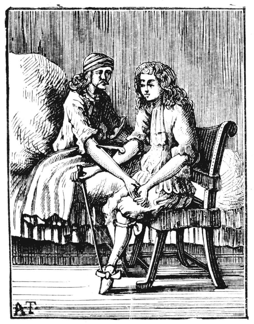 Direkte person-til-person blodoverføring, 1679 av Unbekannt