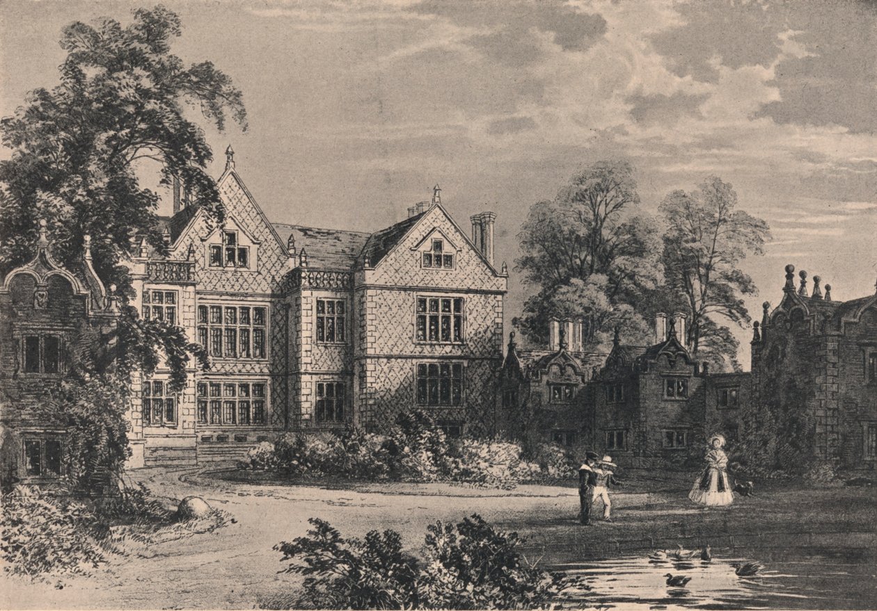Dorfold Hall, Cheshire, 1915 av Unbekannt