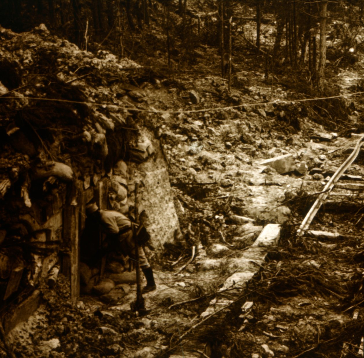 Douaumont, Nord-Frankrike, c1914-c1918 av Unbekannt
