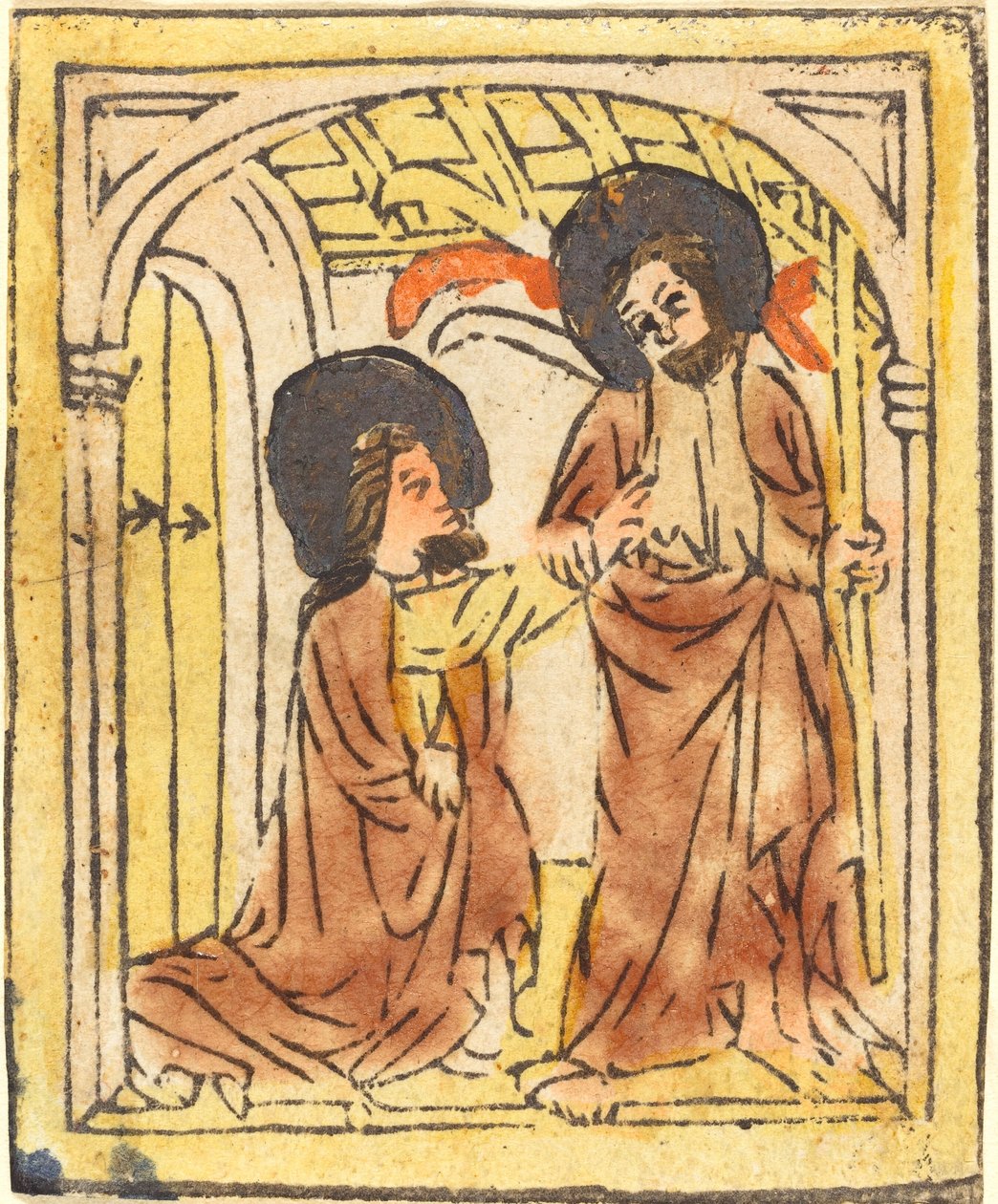 Tviler på Thomas, ca. 1460. av Unbekannt