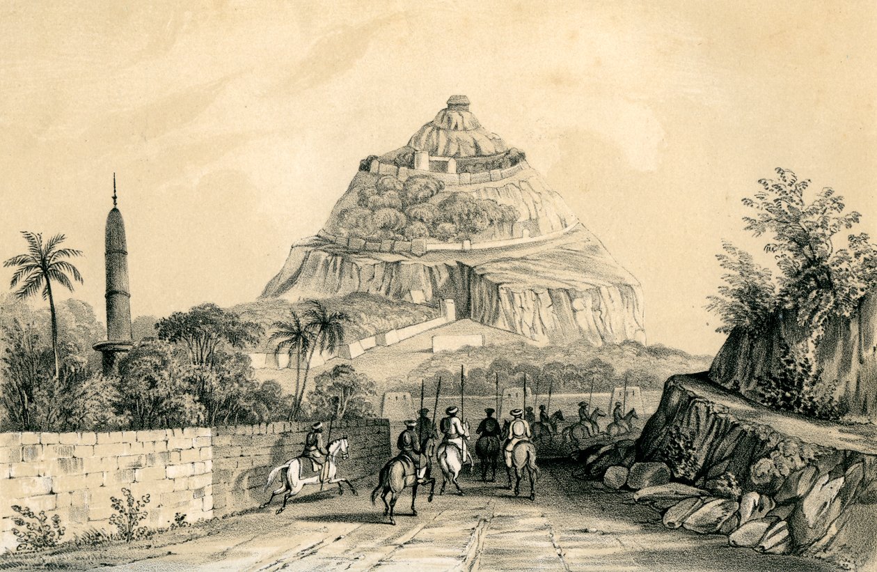 Dowlatabad, India, 1847 av Unbekannt