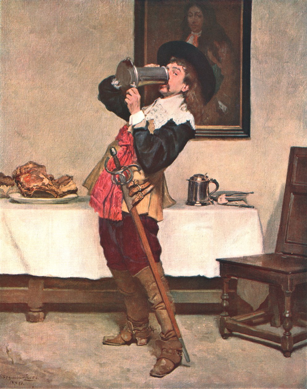Down to the Dregs, 1880, c1902. av Unbekannt