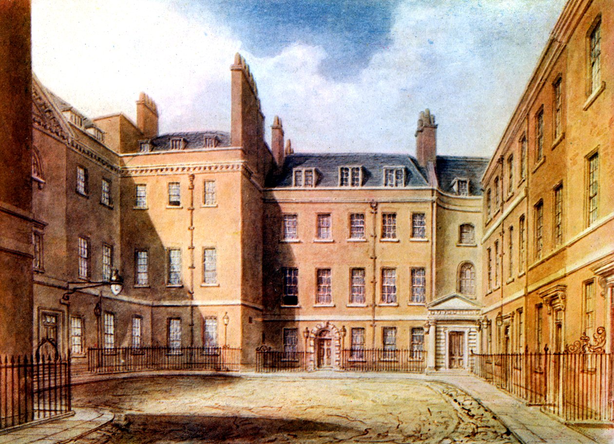 Downing Street, Westminster, 1800-tallet, c1902-1905 av Unbekannt
