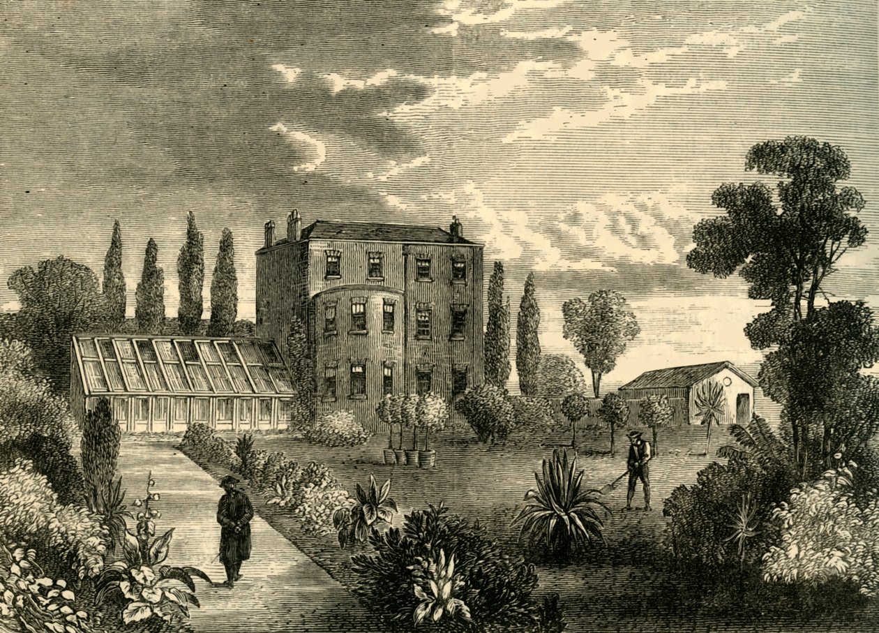 Dr. Lettsoms House, Grove Hill, c1878. av Unbekannt