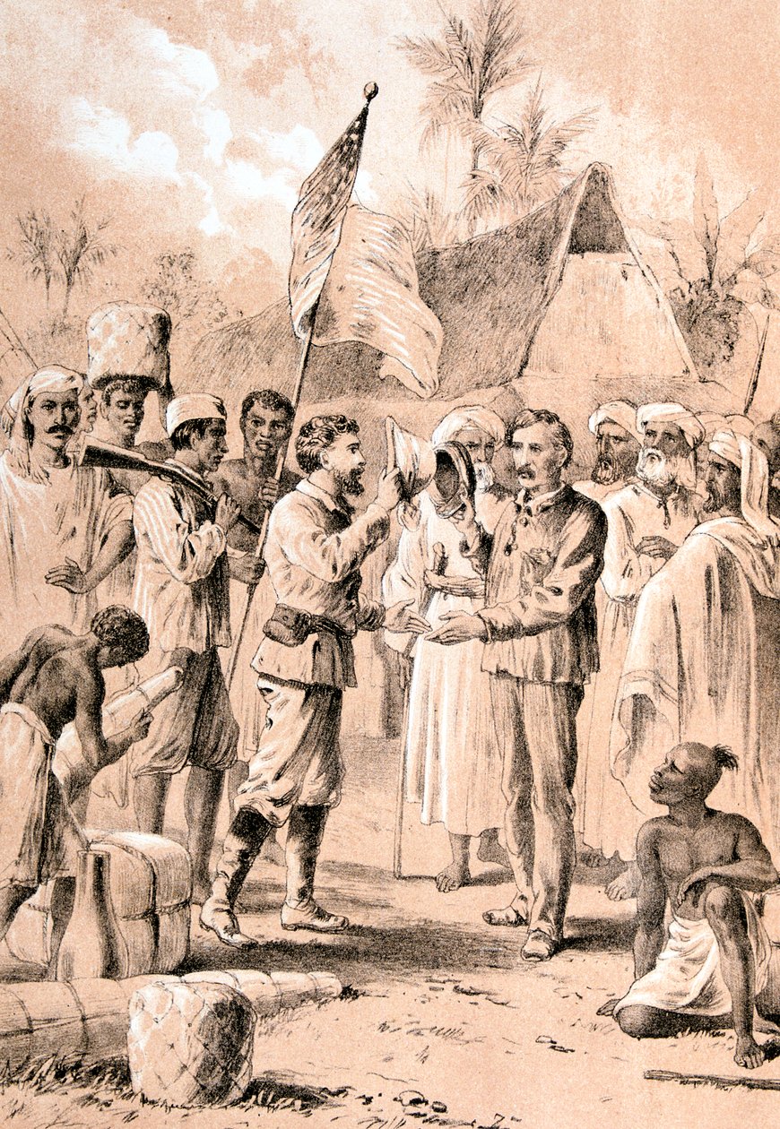 Dr Livingstone, antar jeg, 10. november 1871 c1878 av Unbekannt