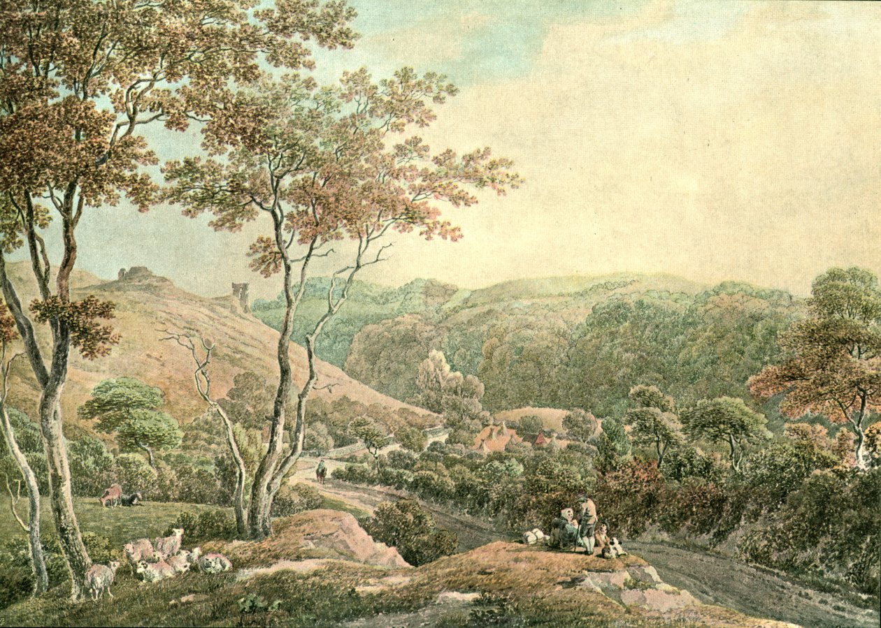 Drysllwyn Castle, Carmarthenshire, ca 1900. av Unbekannt