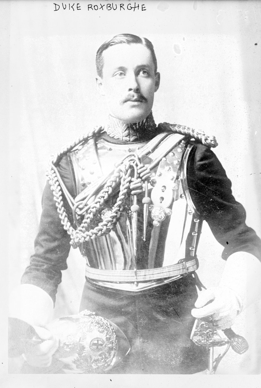 hertug av Roxburghe. 1913 (s/hvitt-bilde) av Unbekannt