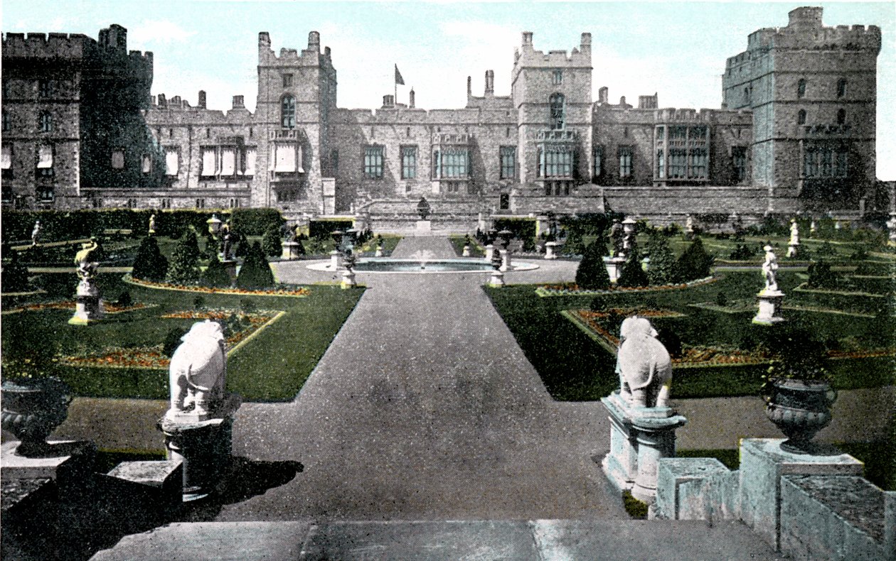 East Terrace, Windsor Castle, Berkshire, 1900-tallet av Unbekannt