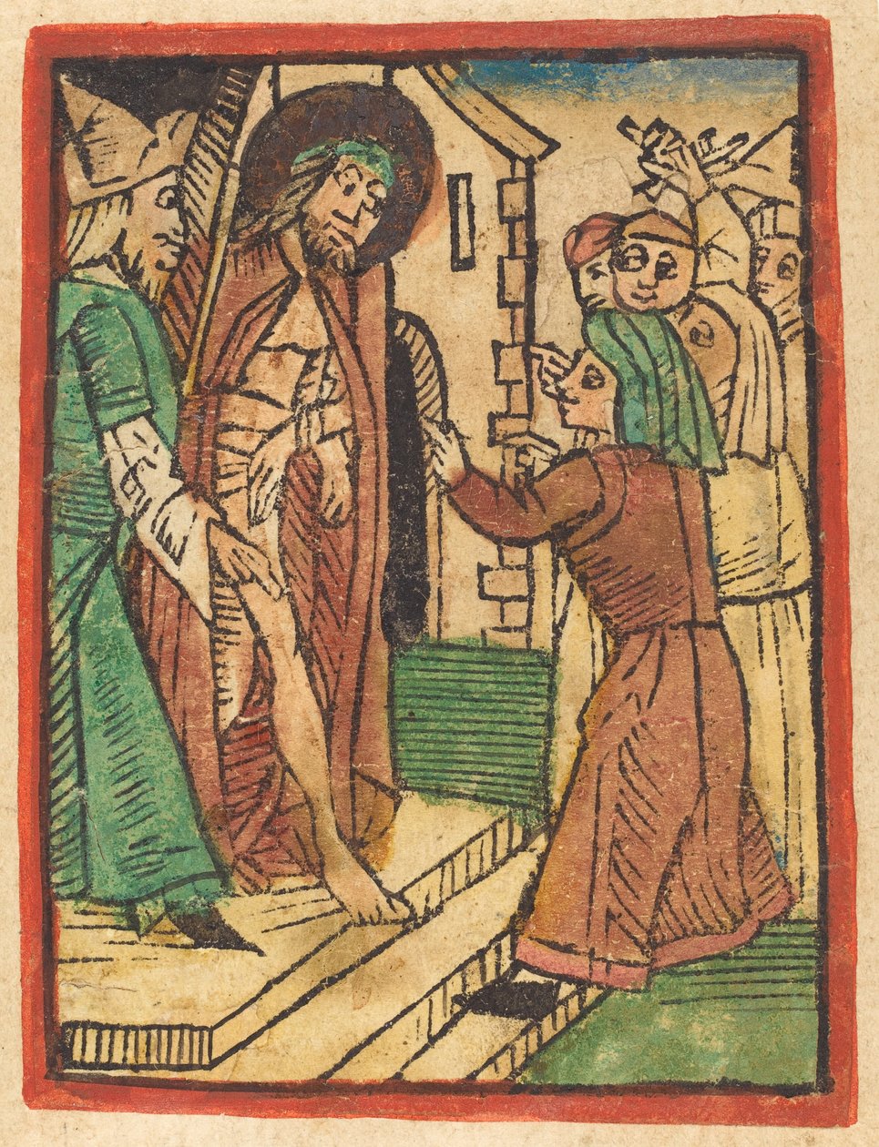 Se mannen, ca. 14801490. av Unbekannt