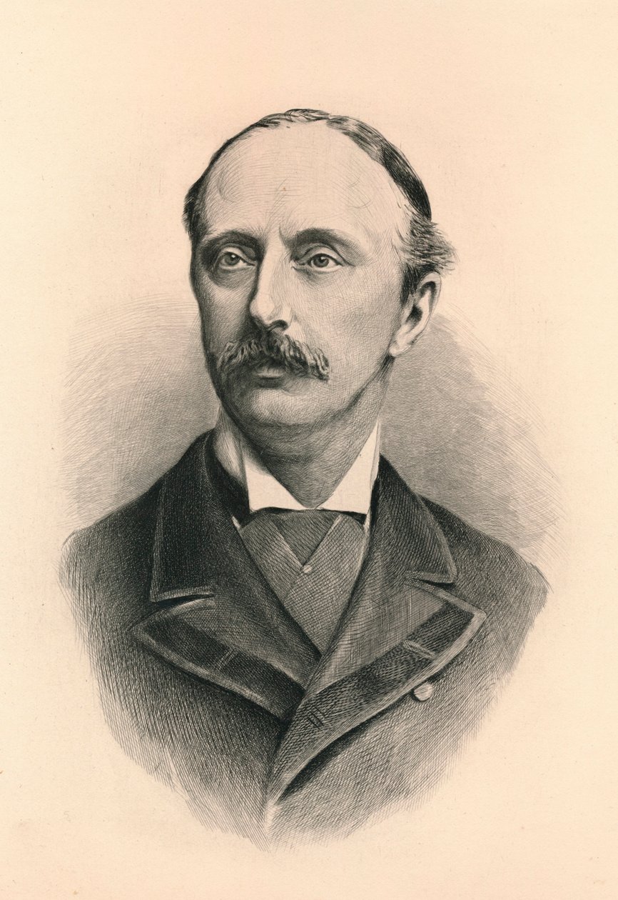 Edward Stanhope, 1840–1893, politiker i det britiske konservative partiet, 1896 av Unbekannt