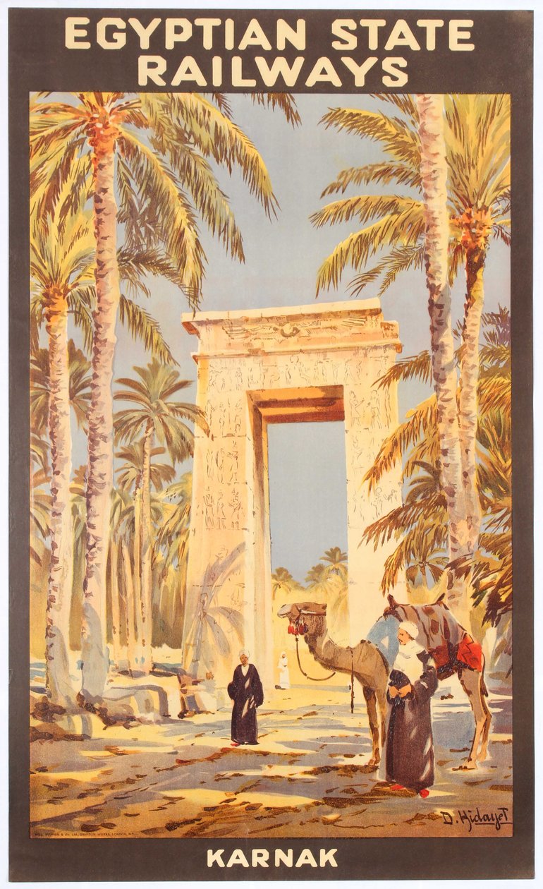 Egyptiske statsjernbaner, 1920-tallet. av Unbekannt