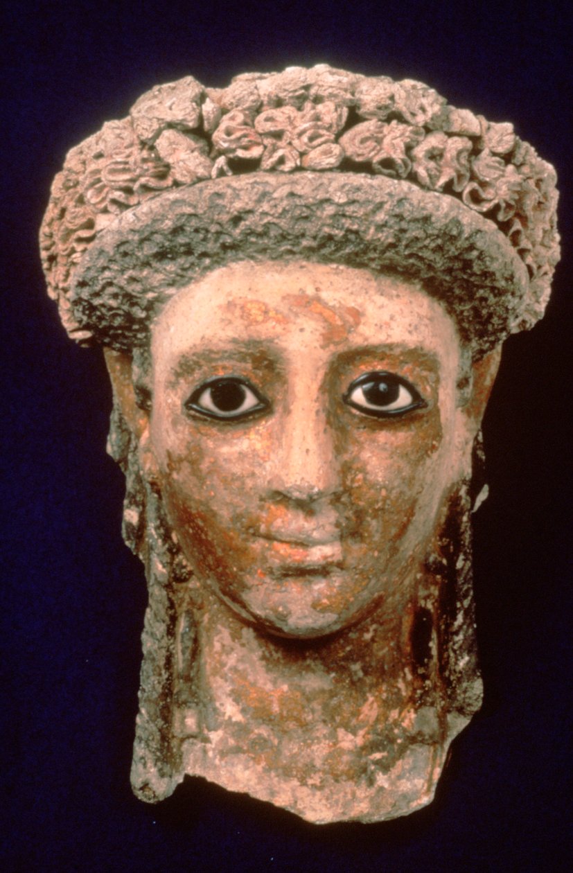 Egyptisk hode, 75-100 e.Kr av Unbekannt