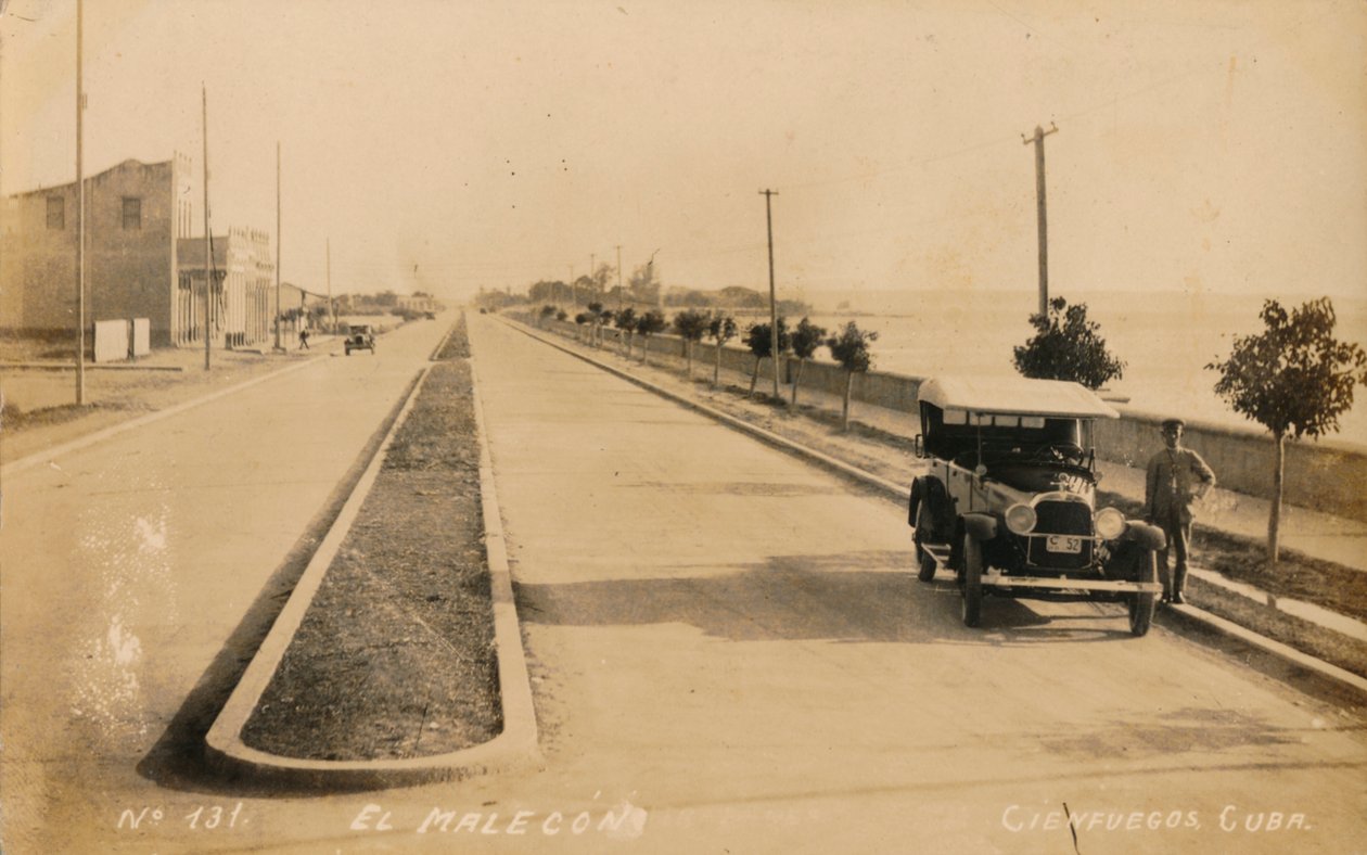 The Malecon, Cienfuegos, Cuba, c1910. av Unbekannt