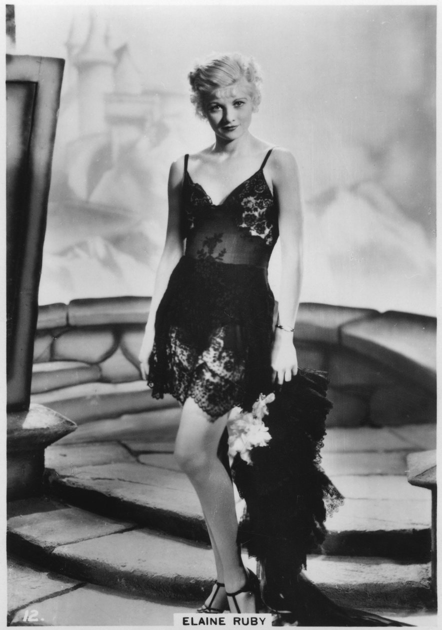 Elaine Ruby, c1938 av Unbekannt