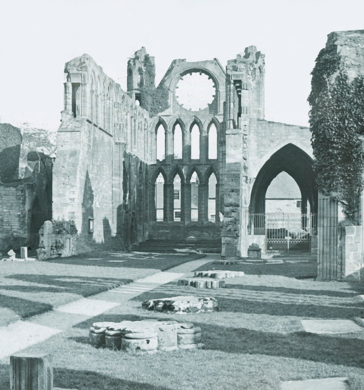 Elgin katedral. av Unbekannt