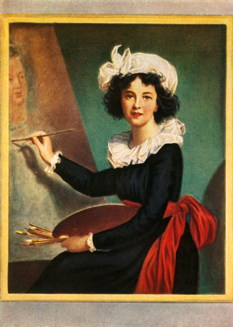 Elisabeth Louise De Vigee-Lebrun, 1933. av Unbekannt