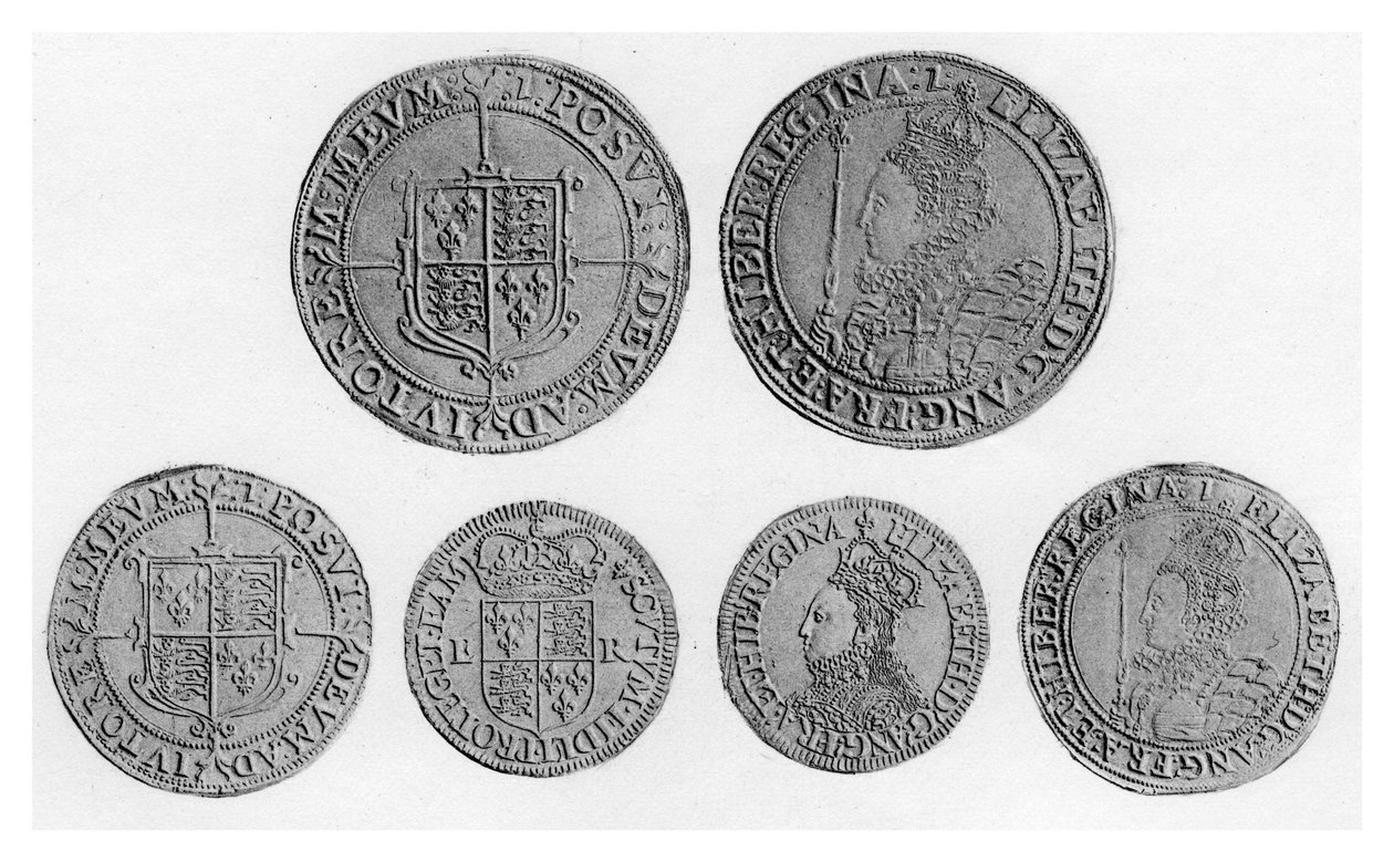 Elizabethanske mynter, 1896 av Unbekannt