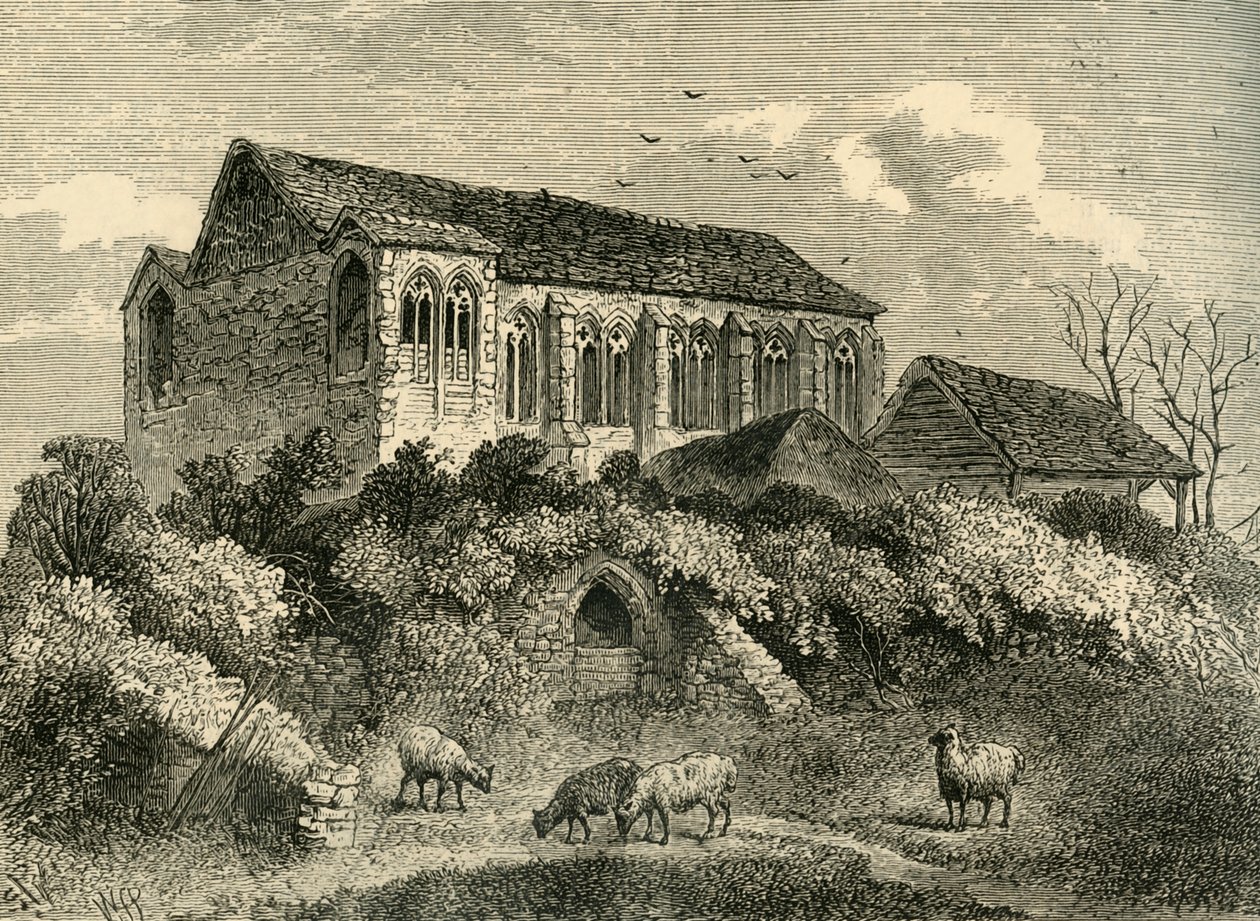Eltham Palace i 1790, c1878. av Unbekannt
