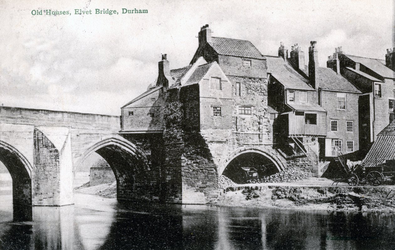 Elvet Bridge, Durham, 1905 av Unbekannt