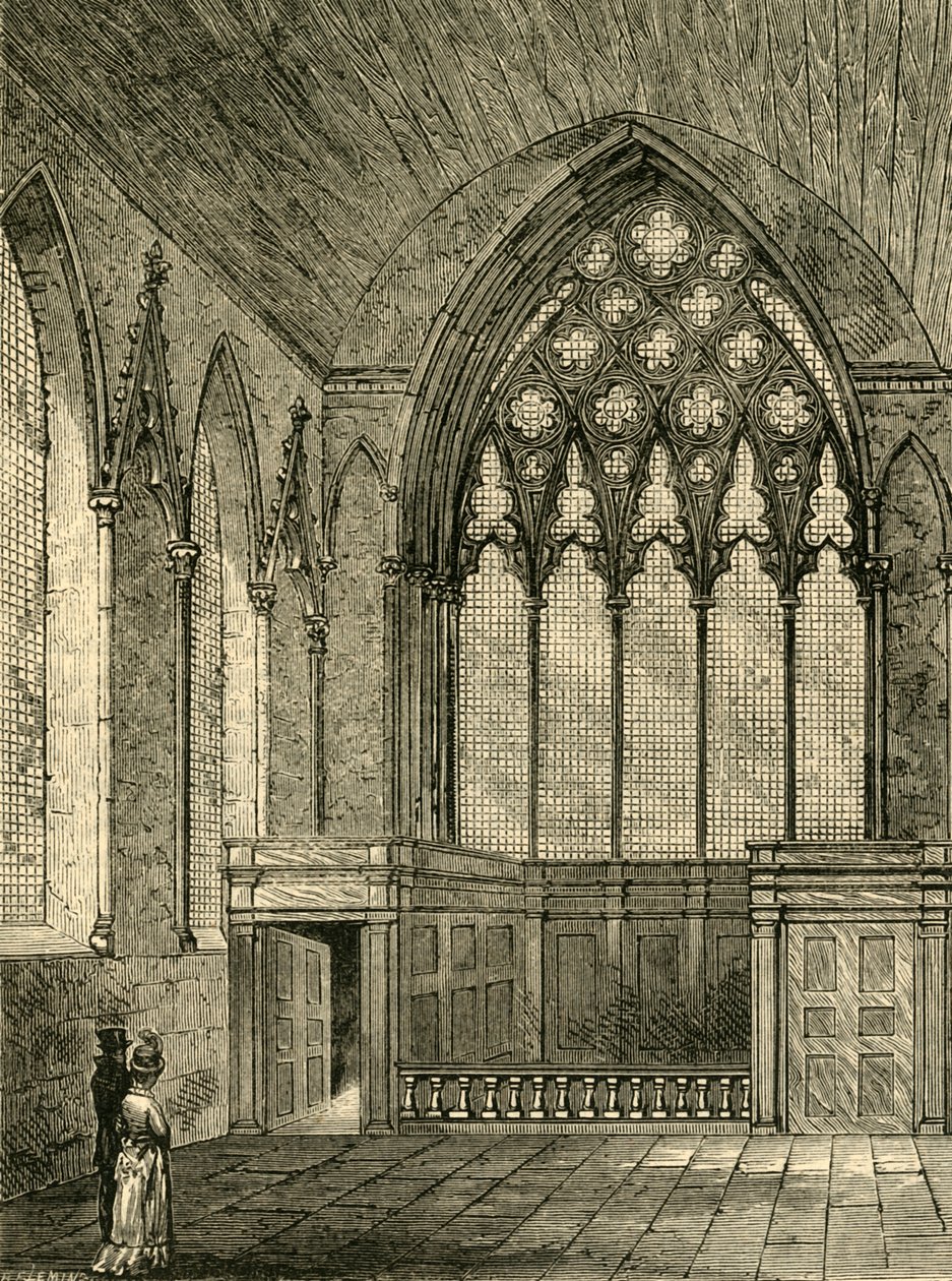 Ely kapell, c1872. av Unbekannt