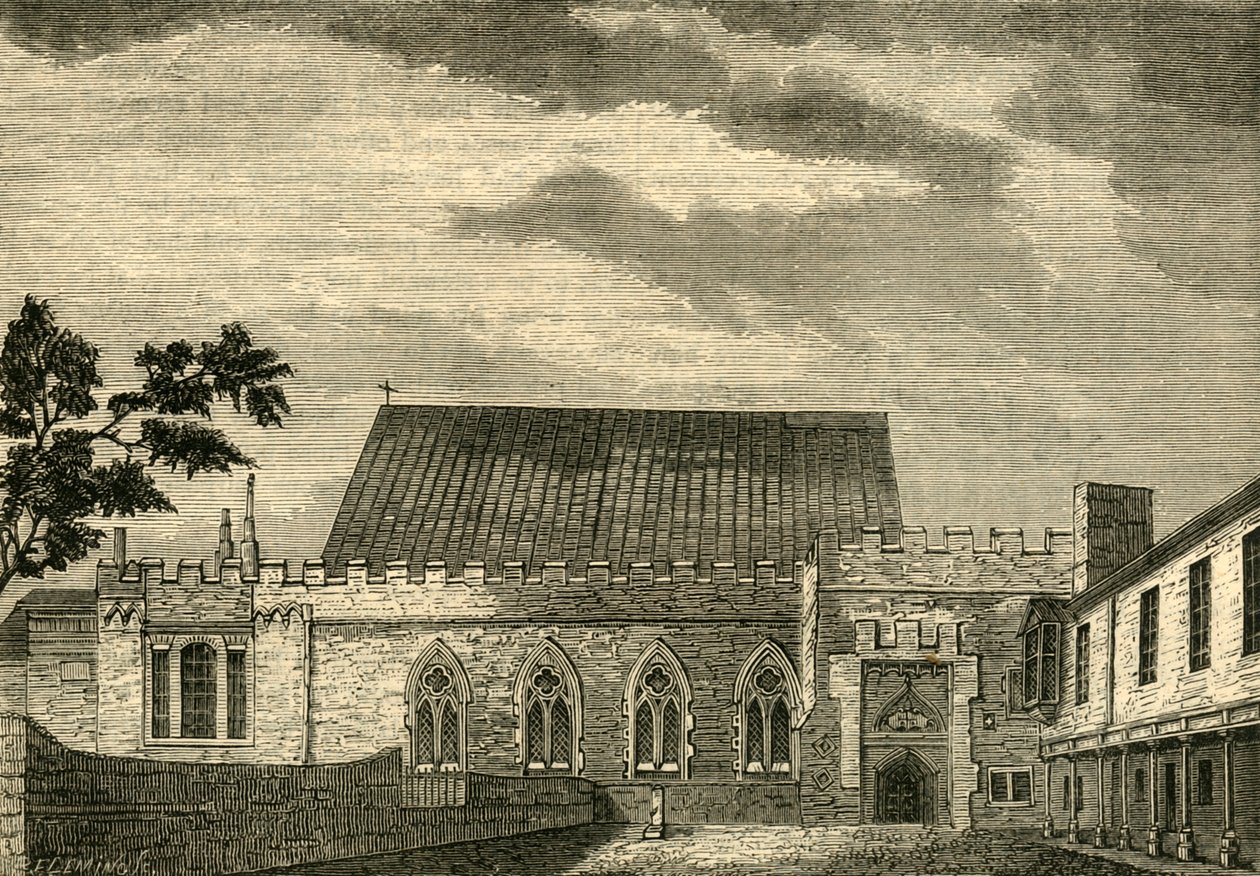 Ely House - The Hall, c1872. av Unbekannt