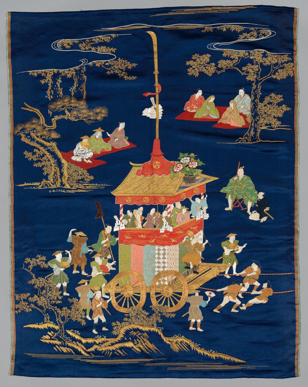 Brodert Fukusa, sent på 1800-tallet – begynnelsen av 1900-tallet. av Unbekannt