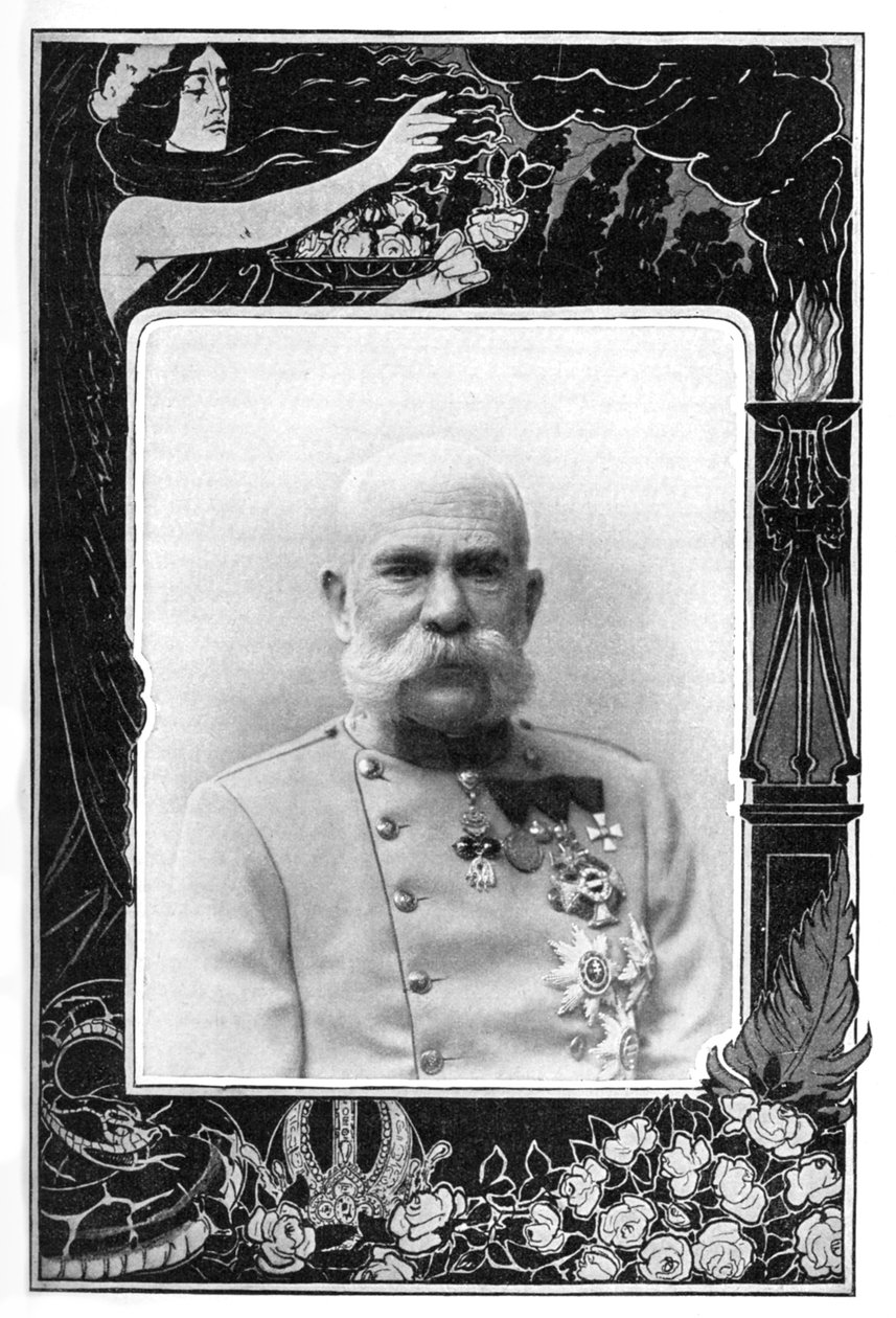 Keiser Franz Josef I av Østerrike, 1900 av Unbekannt