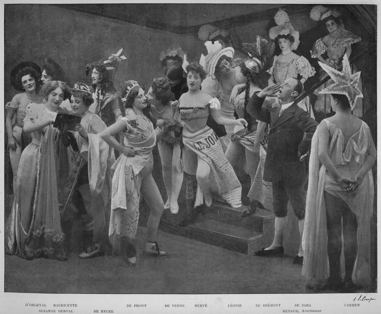 On Scene For The Three!, 1900 av Unbekannt