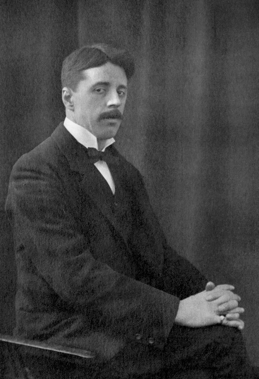 Enoch Arnold Bennett , britisk forfatter, 1911 av Unbekannt