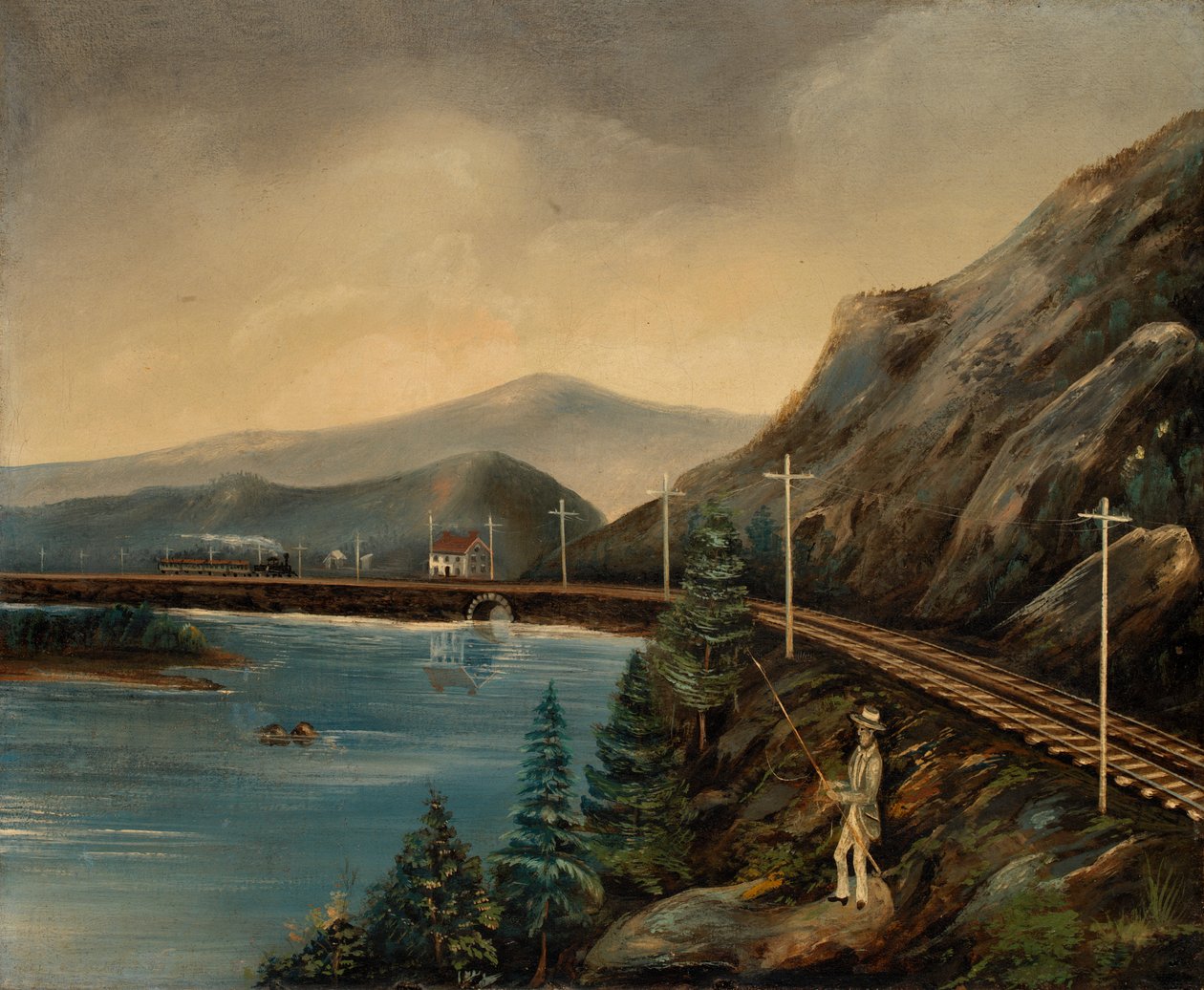 Erie Railroad, 1800-tallet. av Unbekannt