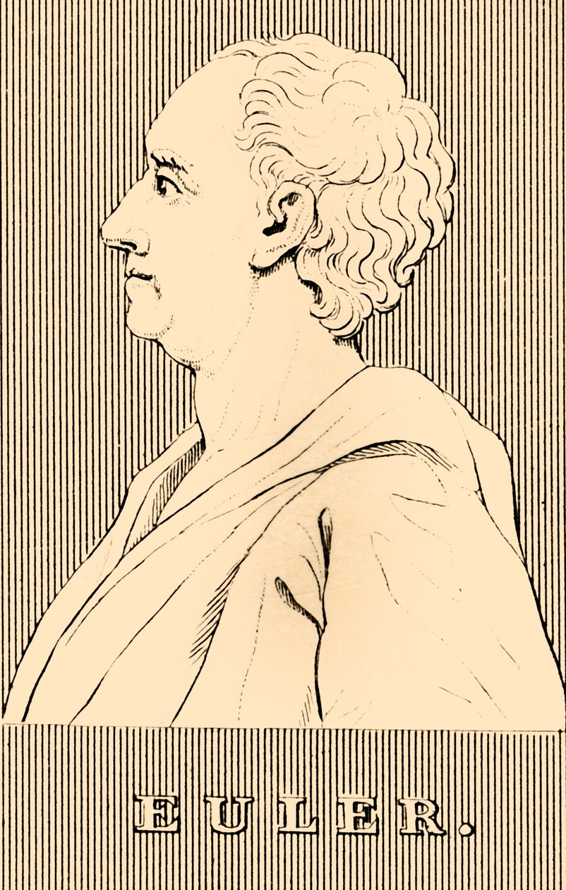 Euler, 1707-1783, 1830. av Unbekannt