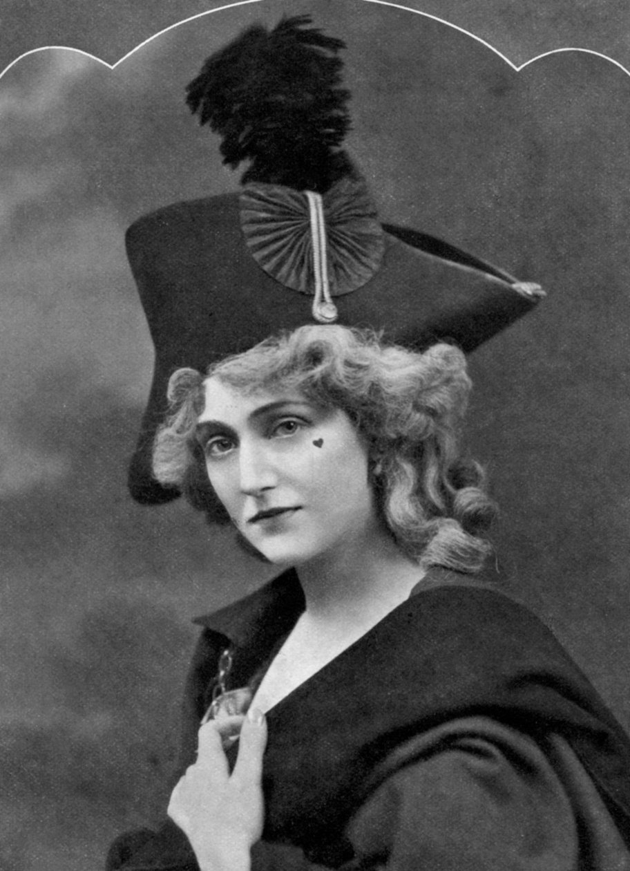 Evelyn DAlroy, skuespillerinne, 1911-1912 av Unbekannt
