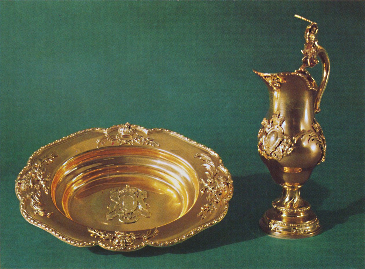 Ør og basseng, ca. 1735, 1953 av Unbekannt