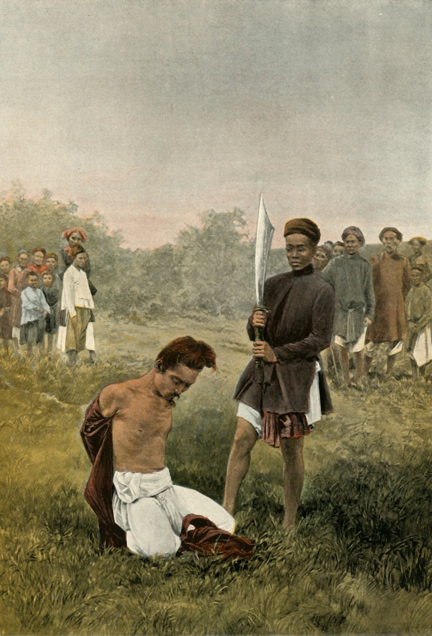 Execution Capitale, dødsstraff, 1900. av Unbekannt