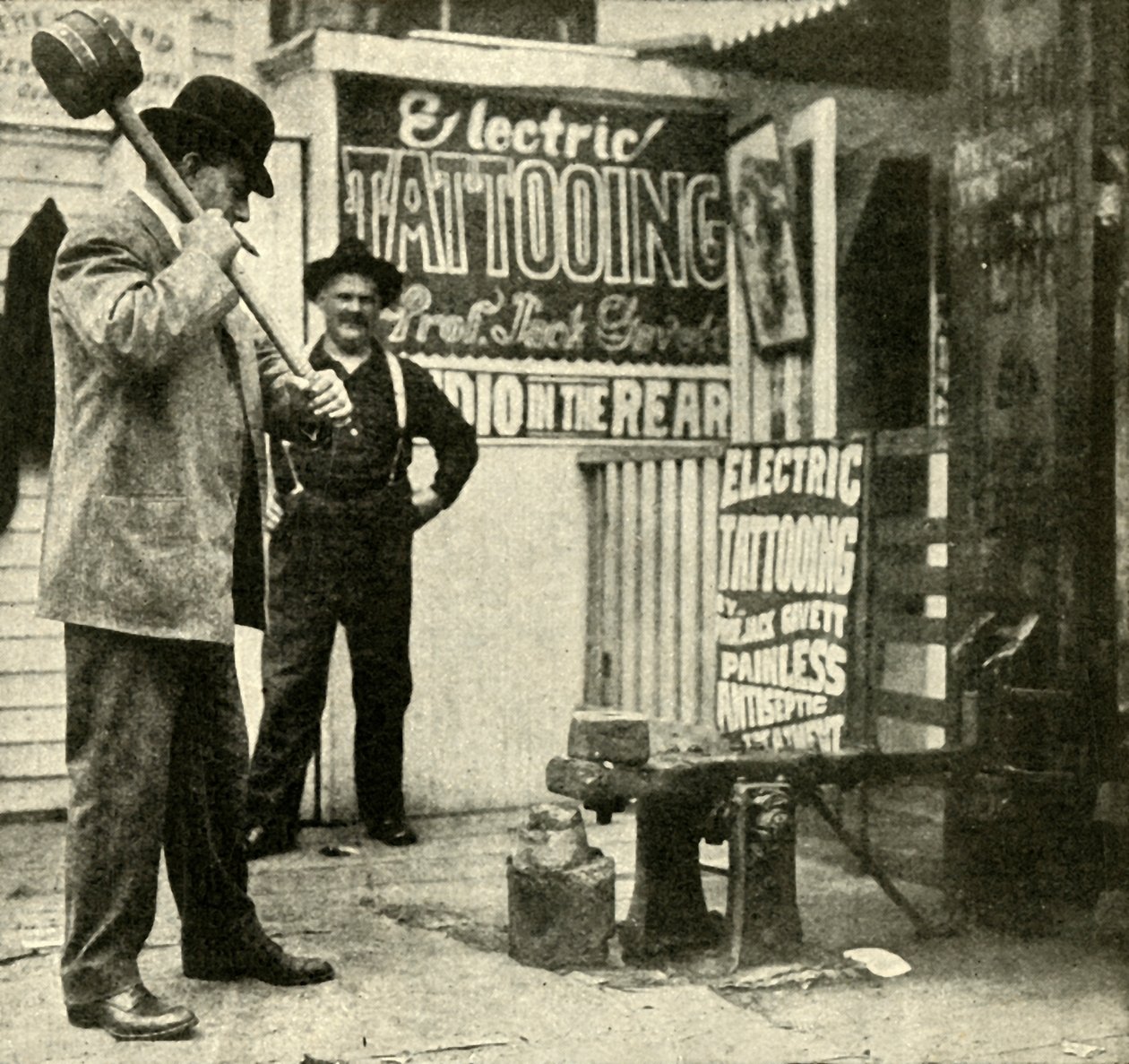 Fairground attraksjon, 1910. av Unbekannt