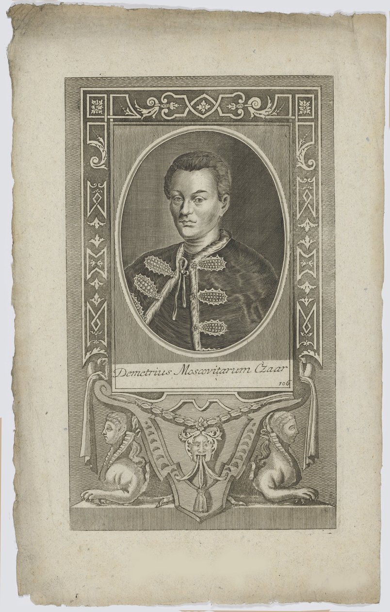 Falsk Dmitry I, ca 1723-1724. av Unbekannt