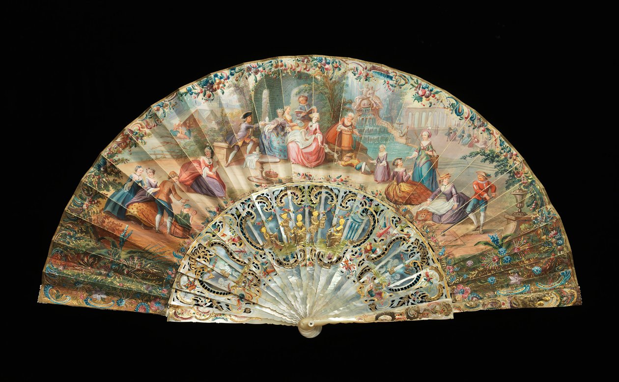 Fan, 1870-90. av Unbekannt