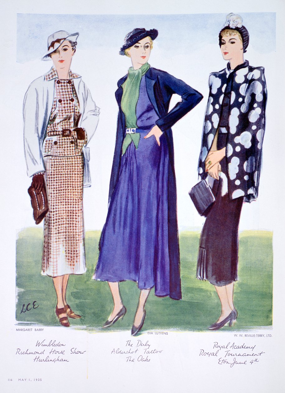 Moteillustrasjon, 1935 av Unbekannt