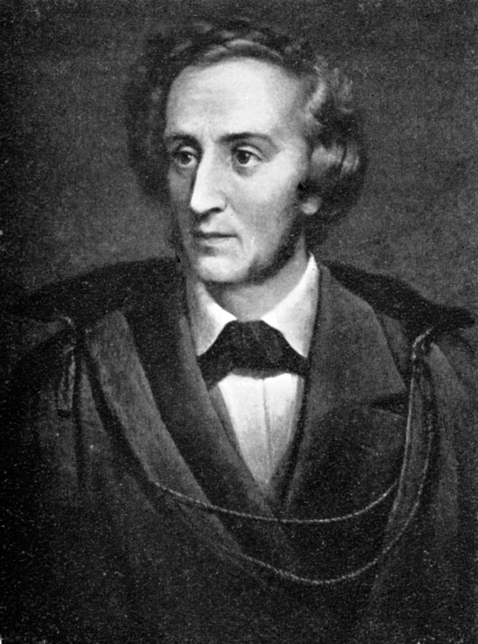 Felix Mendelssohn, 1809-1847, tysk komponist, 1909 av Unbekannt