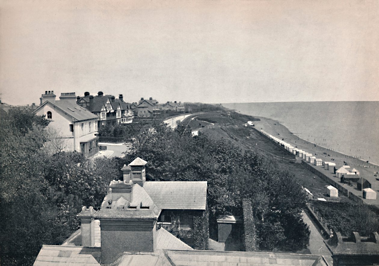 Felixstowe - Fra Bath Hotel, 1895 av Unbekannt