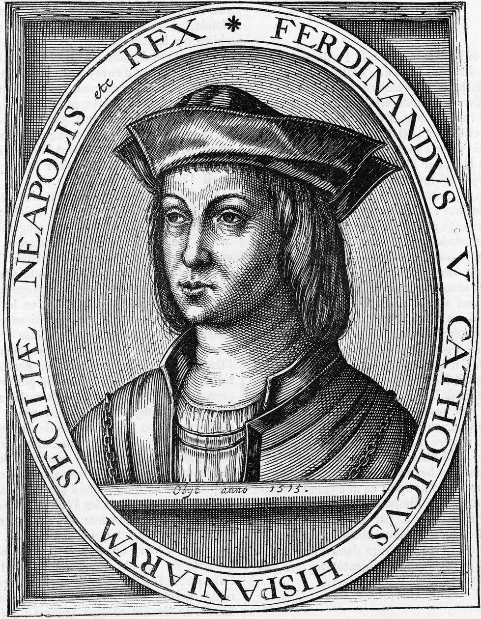 Ferdinand II av Aragon, konge av Spania av Unbekannt